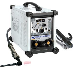 T55331: Inverter per saldatura TIG in HF mod. PROTIG 200 AC/DC; GYS