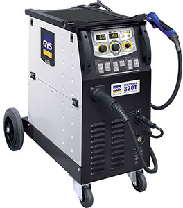T55345: Inverter semiautomatico per saldatura MIG/MAG e MMA mod. MULTIWELD 320T; GYS