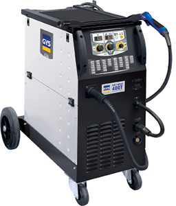 T55347: Inverter semiautomatico per saldatura MIG/MAG e MMA mod. MULTIWELD 400T; GYS