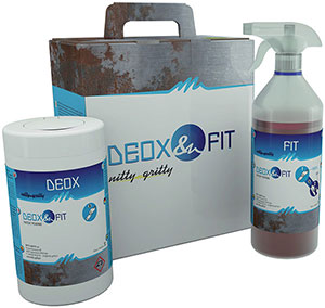 U36010: Kit disossidante DEOX & FIT per acciaio e acciaio inox; DEOX-FIT