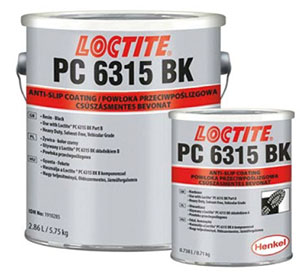 U60190: Loctite PC 6315 BK - Rivestimento antisdrucciolo epossidico bicomponente; LOCTITE