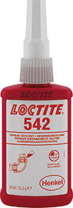 U63080: Loctite 542 - Sigillaraccordi a media resistenza a bassa viscosità; LOCTITE