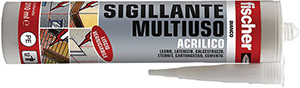 U63213: Sigillante acrilico bianco SA; FISCHER
