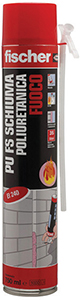 U63245: Schiuma poliuretanica PU FS R resistente al fuoco; FISCHER
