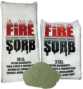 U95020: Assorbente vegetale ignifugato FIRESORB; AIRBANK