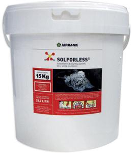 U95063: Assorbente e neutralizzante per acido solforico SOLFORLESS; AIRBANK