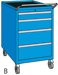 V05036: Armadi con cassetti; TKN_MAG-LINE