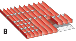 V07110: Accessori per cassetti; LISTA