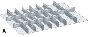 V07345: Accessori per cassetti; LISTA