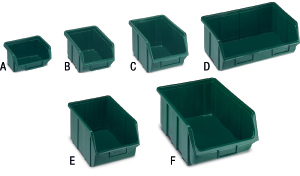 V40010: Contenitori in plastica serie Eco Box; TERRY