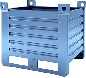 V45011: Contenitori sovrapponibili in lamiera; ANSALONI