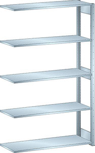 V70010: Scaffalature con montanti e ripiani; LISTA